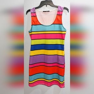 Love J Multicolored Minidress